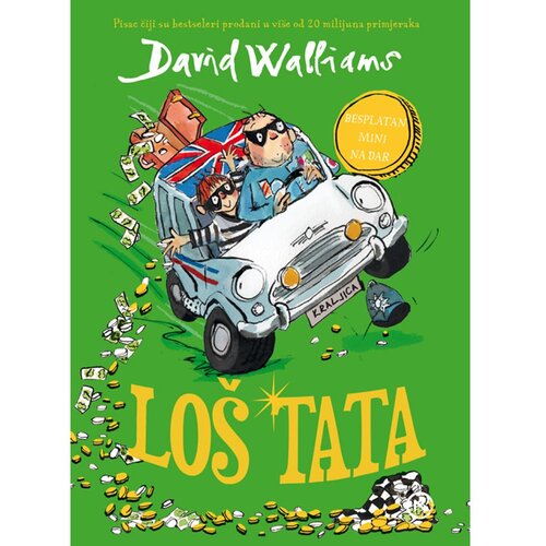 Mozaik knjiga LOŠ TATA, Walliams David Cene