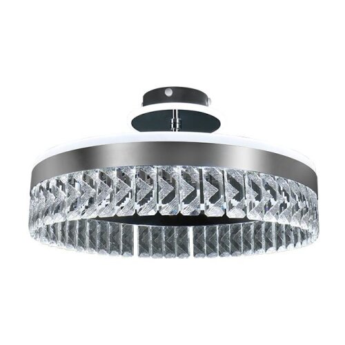 LED prigu&amp;scaron;iva plafonski luster LED/75W/230V 3000-6500K hrom + daljinski upravljač Slike