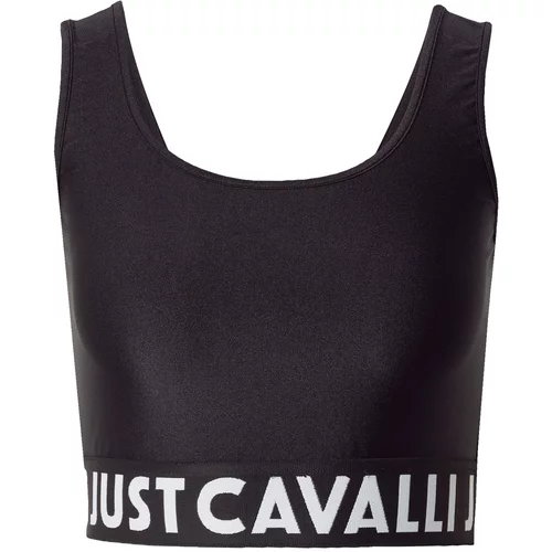 Just Cavalli Top črna / bela
