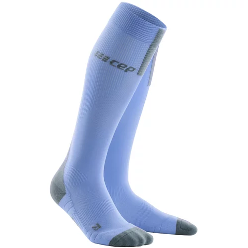 Cep Women's compression knee-high socks 3.0 Sky/Grey