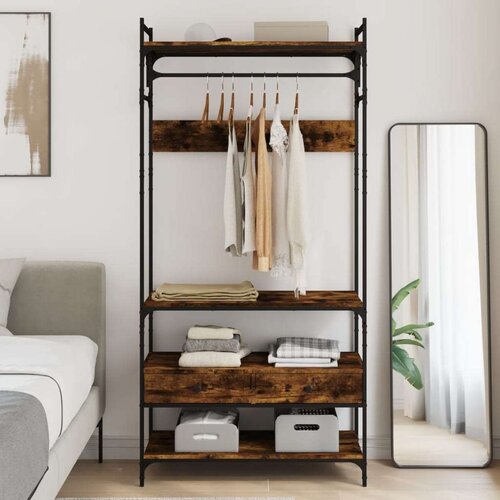  Ormar s ladicama boja hrasta 89x39x184 5 cm konstruiranog drva Cijene