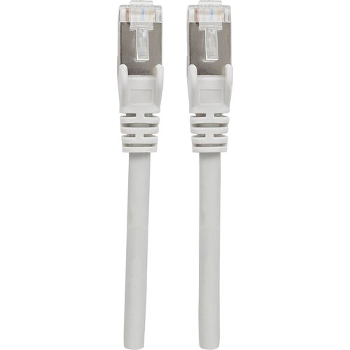 Intellinet 737296 RJ45 omrežni kabel\, Patch kabel CAT 6a S/FTP 50.00 m siva za&scaron;čita iz folije\, pletena za&scaron;čita\, brez halogena 1 kos, (20418056) Cene