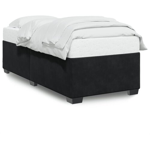 vidaXL Okvir za krevet crni 90x190 cm baršunasti Cene