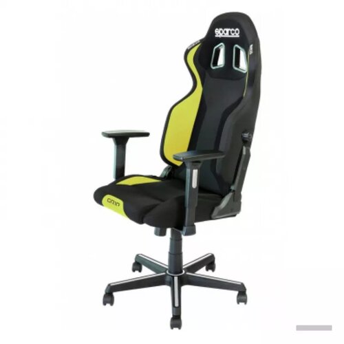 Sparco grip gaming/office chair black/yellow Slike