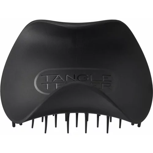 Tangle Teezer the scalp exfoliator & massager četka za masažu i piling za kosu i vlasište 1 kom nijansa onyx black