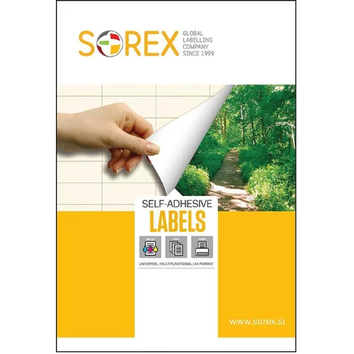  Etikete sorex 35,6x16,9 SOREX