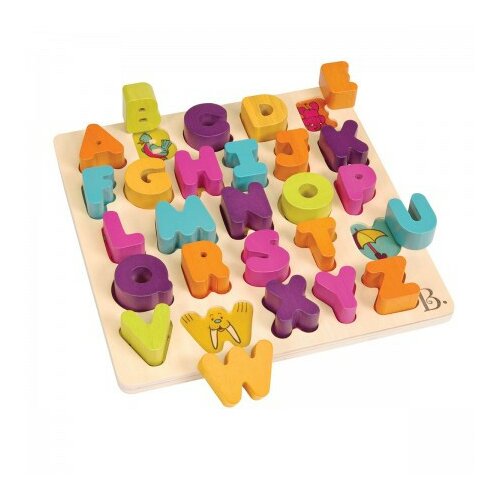 B Toys drvena slagalica abeceda ( 314034 ) Slike