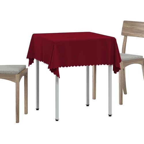  Tkanina za stol Pravokutni Vinska crvena 140 x 140 cm Cene