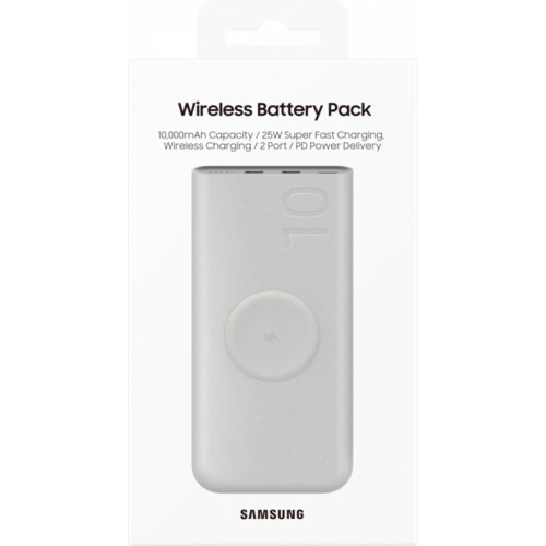 Powerbank Samsung 10000mAh 25W PD + brezžično polnjenje EB-U2510XUEGEU Cene