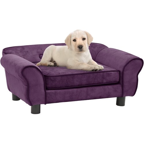 vidaXL Sofa za pse bordo 72 x 45 x 30 cm plišana Cijene