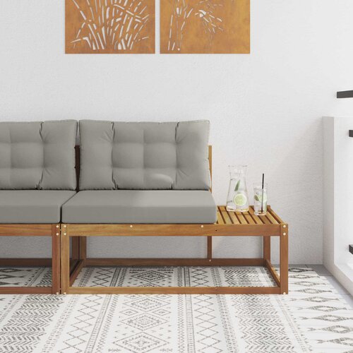  krajnji kauč s jastukom Prirodna 115 x 83 x 73 cm Slike