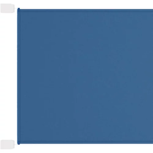 vidaXL Okomita tenda plava 100 x 360 cm od tkanine Oxford
