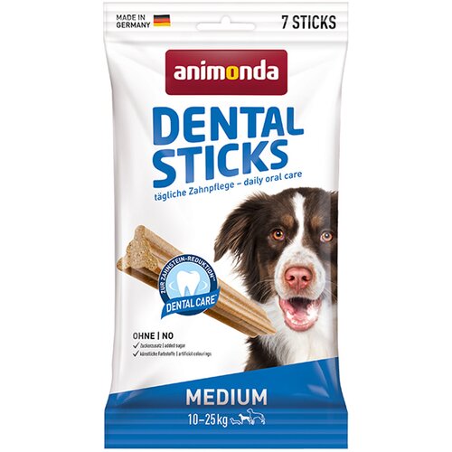 Animonda poslastica za pse Dental Sticks Medium 7kom - 180gr Slike
