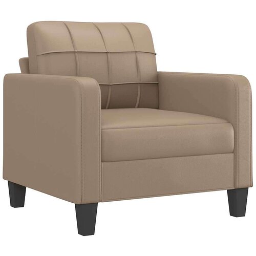 vidaXL Fotelj kapučino 60 cm umetno usnje Cene