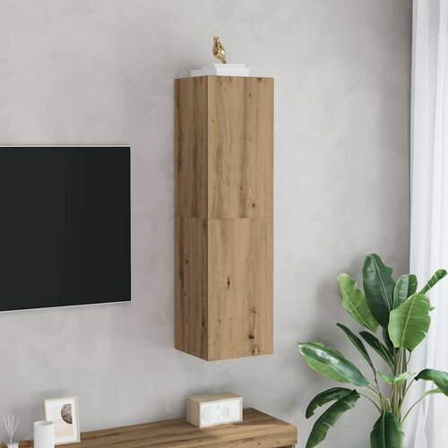 TV ormarić Artisan hrast 30,5x30x110 cm izrađeno drvo Cijene