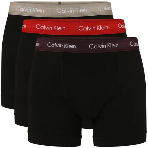 Calvin Klein Underwear 3P TRUNK Muške bokserice, crna, veličina