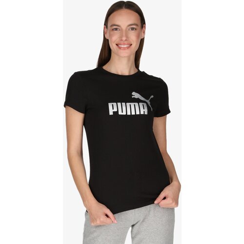Puma ženska majica kratak rukav ESS+ METALLIC LOGO TEE W 586890-51 Slike