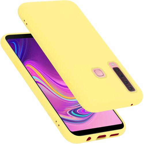 Cadorabo ohi&scaron;je, združljiv s Samsungom v tekoči rumeni - za&scaron;čitni pokrov, narejen iz fleksibilnega silikona TPU, (20694720) Cene