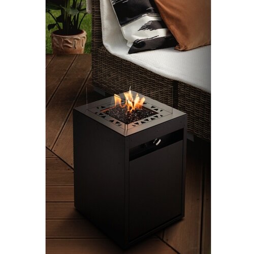 Planika Square GAS - Spolja&amp;scaron;nji plinski kamin 79,7x48 cm 10kW Slike