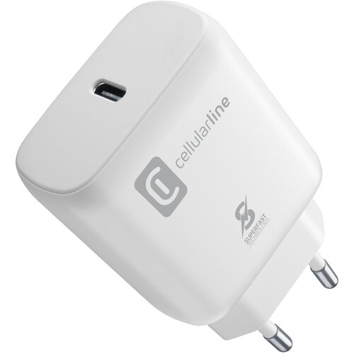 Cellular Line 25W Type-C bel hi&amp;scaron;ni polnilec, (20994314) Slike