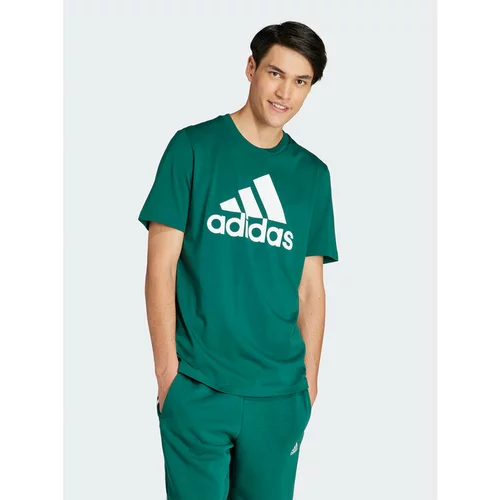 Adidas Majica Essentials IS1300 Zelena Regular Fit