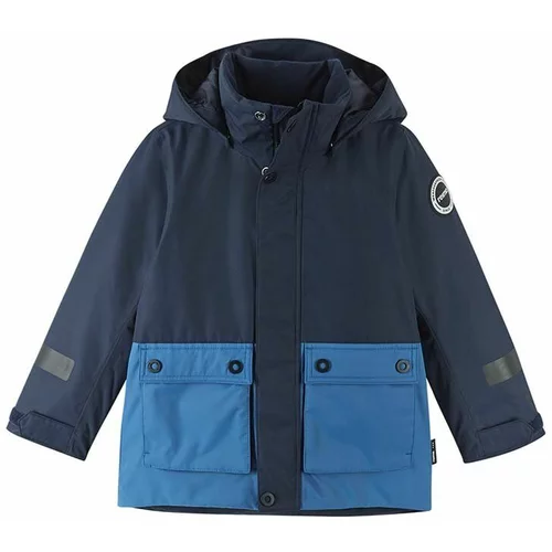 Reima Otroška zimska jakna Luhanka mornarsko modra barva