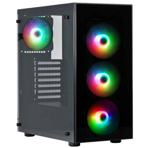 Kuciste Spire case VISION 7025 RGB gaming ATX 4xRGB fan 120mm VGA 370mm CPU cooler 170mm SPM7025GU3-4RGB Cijene