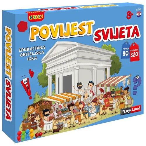 DRUŠTVENA Povijest svijeta edukativna igra Play Land PL740/HR Cene