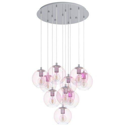 Eglo 901922 - visilica na sajli ariscani 10xE27/60W/230V sjajni hrom Slike