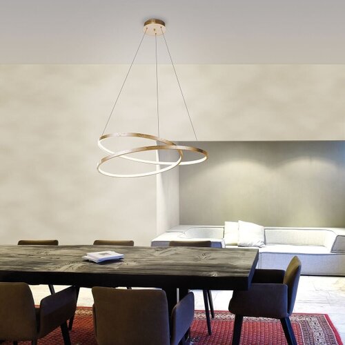 PAUL NEUHAUS 2472-12 - led prigu&amp;scaron;iva luster na sajli roman LED/30W/230V zlatna Slike