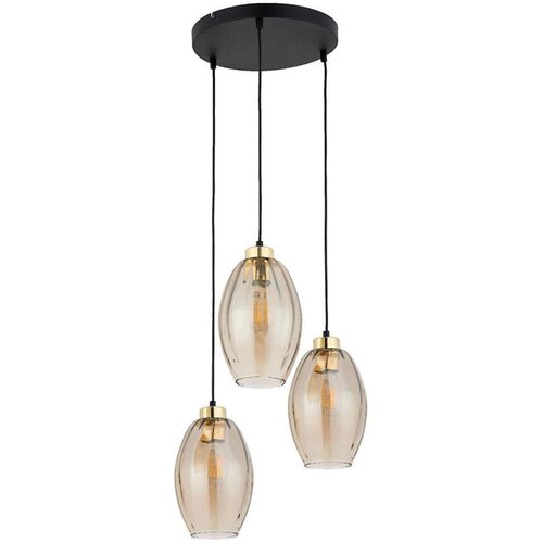  Luster na sajli SEBO 3xE27/15W/230V crna/dimljeno bež Cene