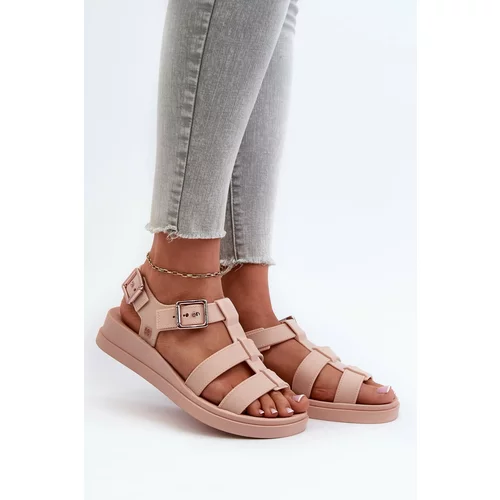 Kesi Women's Smooth Sandals ZAXY Light Pink