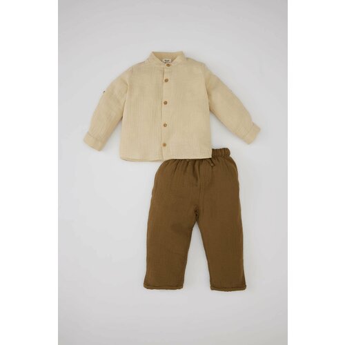 Defacto Baby Boy Shirt Pants 2 Piece Set Cene