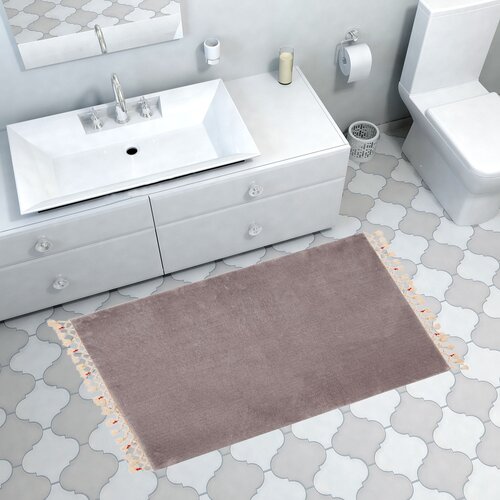 Hanah home prostirka za kupatilo 50x75cm siva Cene