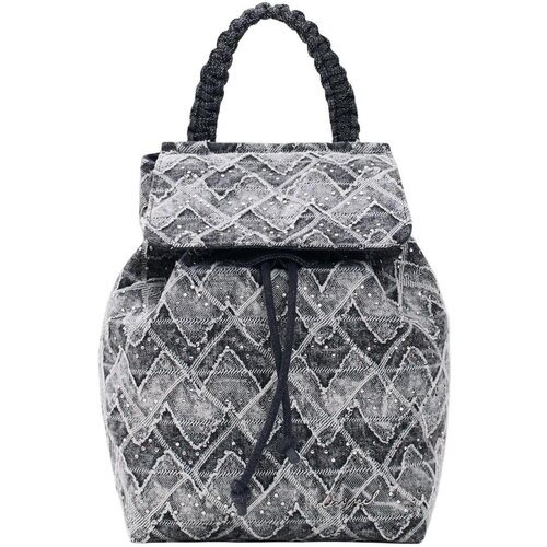 Desigual Nahrbtniki BACK_RADIO LUENA MINI 26SAKD06 Črna Cene