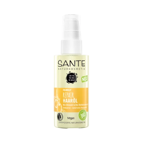 Sante family repair hair oil organsko maslinovo ulje i organsko ulje sjemenki čička