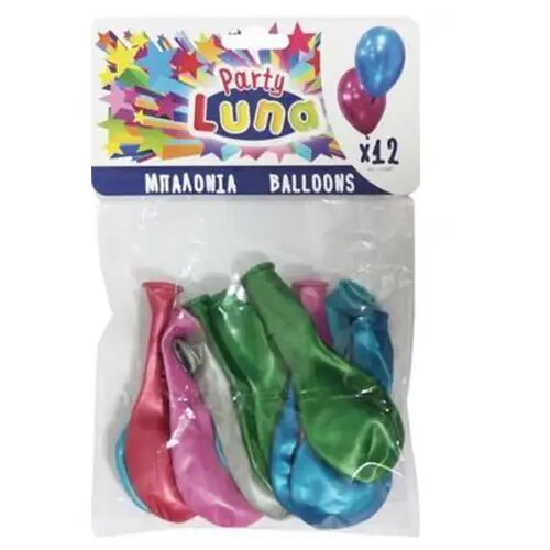 Luna Metalik baloni 12kom Cijene