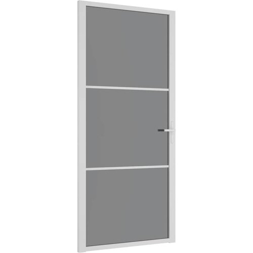  Unutarnja vrata 93 x 201,5 cm Bijela od ESG stakla i aluminija Slike