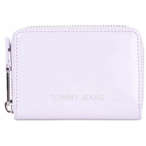 Tommy Jeans Majhna ženska denarnica Tjw Ess Must Small Za Patent AW0AW15935 Vijolična
