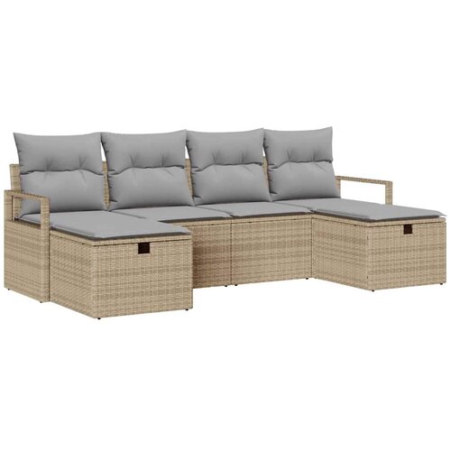  Set sofe 6 kom. 6-Broj sjedala poliratan Slike