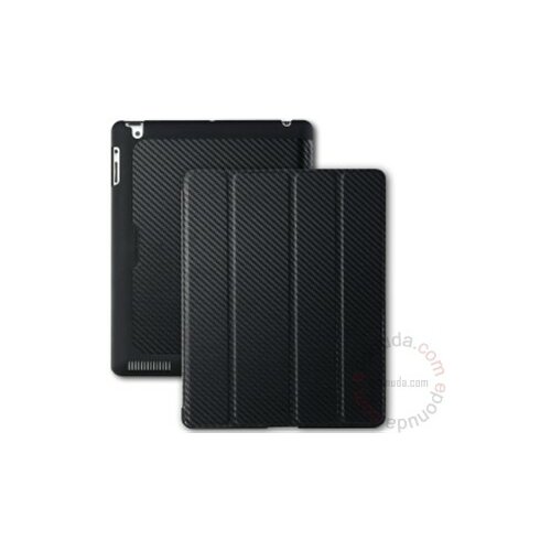 Cooler Master Wake Up Folio Carbon Texture Black futrola za iPad (C-IP3F-CTWU-KK) Slike