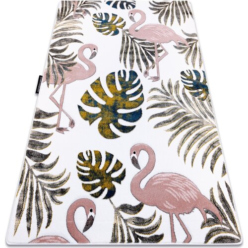 RugsX Preproge Preproga PETIT GARDEN Flamingos Monstera listi kre 180x270 cm Bež Cene