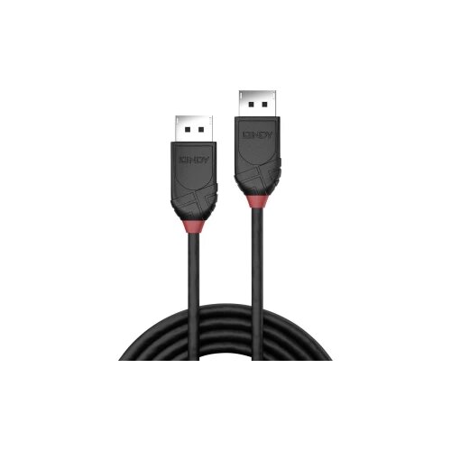 Lindy DisplayPort priključni kabel DisplayPort utikač, DisplayPort utikač 0.50 m crna 36490 DisplayPort kabel Cijene