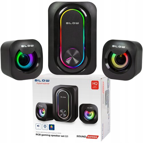 Blow RGB LED 2.1 računalni&scaron;ki USB igralni zvočniki z nizkotoncem, (5000008358) Cene