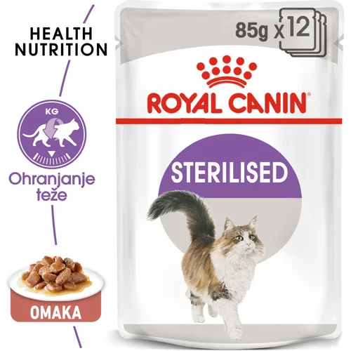 Royal Canin mokra hrana za mačke sterilised gravy 85 g