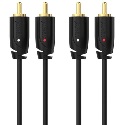 Bandridge SINOX SXA04205 5 m 2 RCA cinch M - 2 RCA cinch M avdio kabel Slike