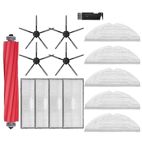 INORCO 15 kosov glavne stranske krtače Mop filter za dele robotskega sesalnika S7 MaxV/Plus/Ultra G10S/G10S Pro, (21850943) Slike