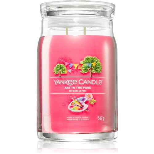 Yankee Candle Art In The Park di&amp;scaron;eča sveča Signature 567 g Slike