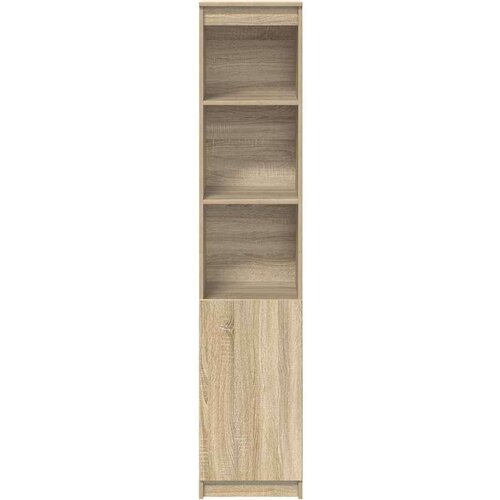 VidaXL Visoka ploča sonoma hrast 37,5x35x180 cm izrađeno drvo Slike