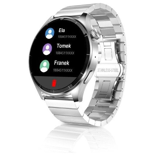 Forever Grand 2 SW-710 Silver pametni sat 1,45&amp;quot; IPS, Bluetooth, IP67 Slike